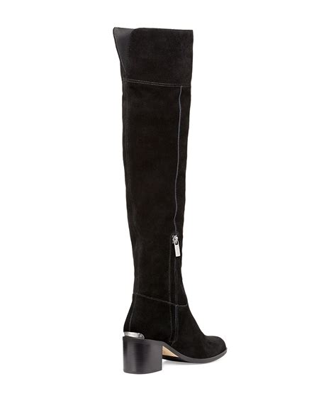 michael kors paulette|Michael Kors Paulette Over the Knee Suede Boots .